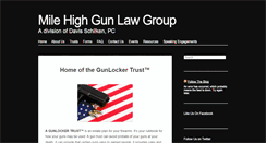 Desktop Screenshot of gunlockertrust.com